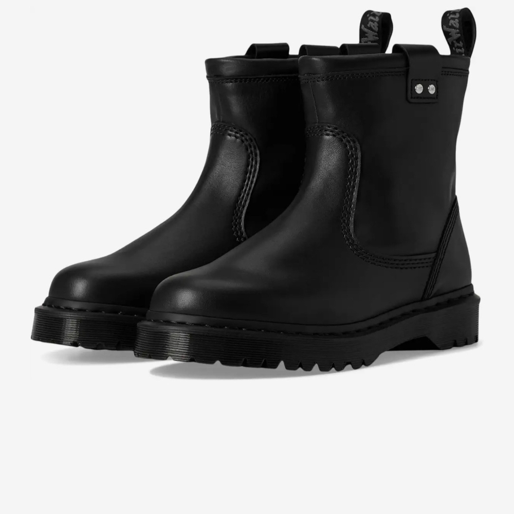 Dr. Martens  Black Leather Boots